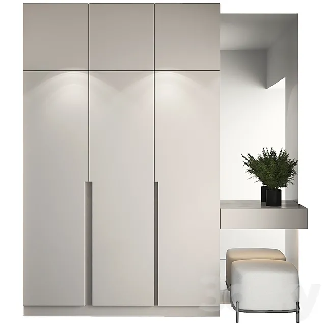 Hallway 3 3D Model Hallway 3 3D Model