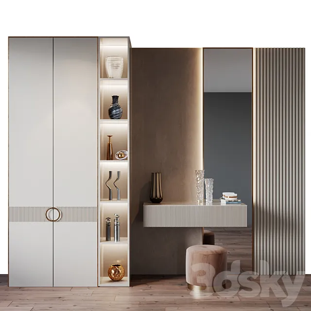 hallway 3 3D Model hallway 3 3D Model