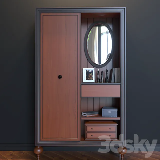 Hallway 3051 Volpi 3D Model