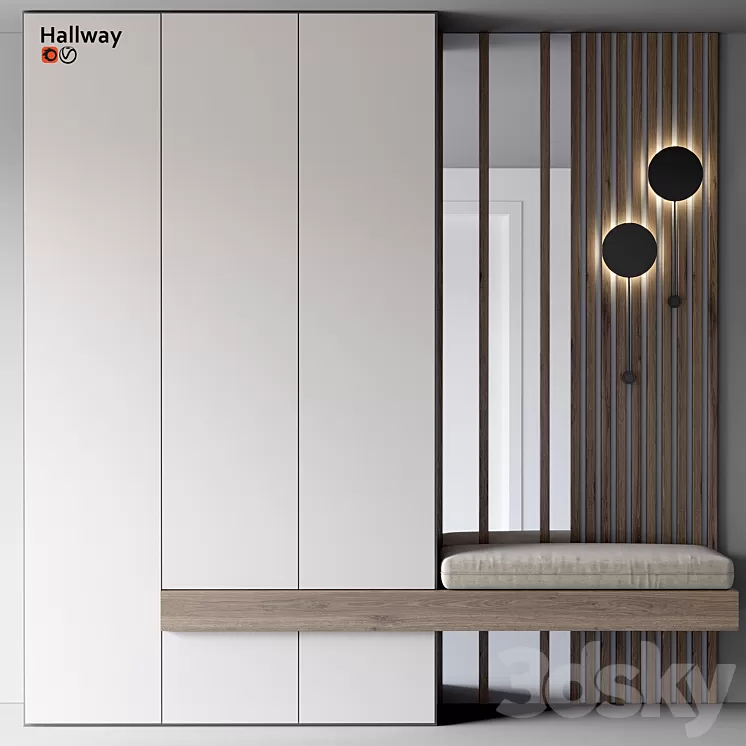 Hallway 3D Model Free Download