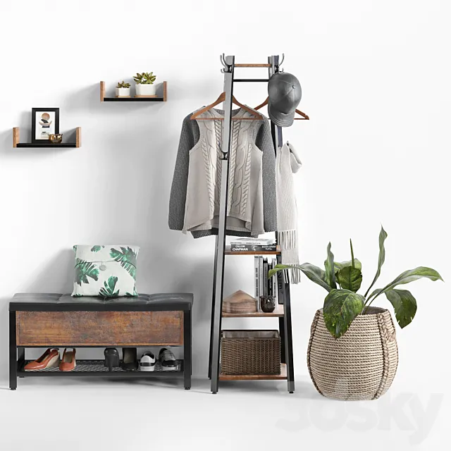 Hallway 3D Model Hallway 3D Model