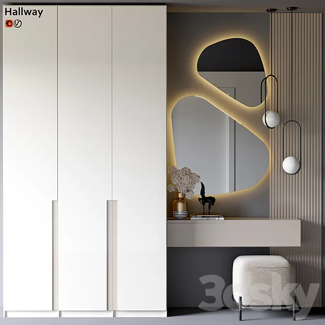 Hallway 3D Model Hallway 3D Model