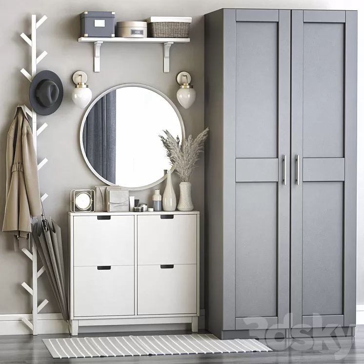 Hallway 3D Model Free Download