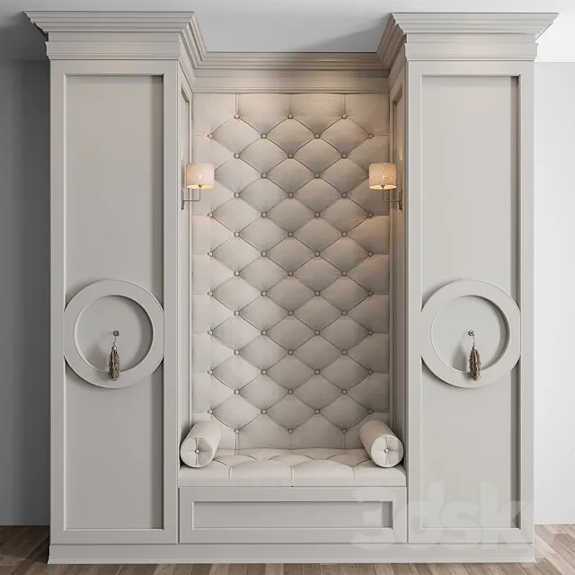 Hallway 66 – Classical Entrance 3D Model Hallway 66 – Classical Entrance 3D Model