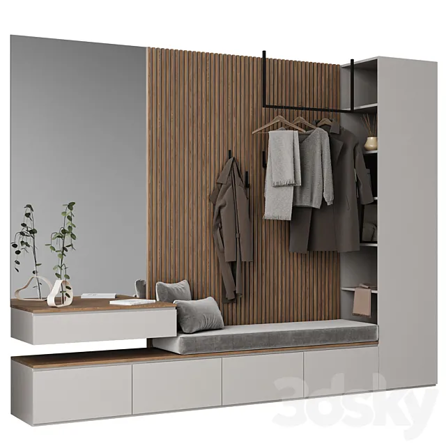 Hallway 7 3D Model Hallway 7 3D Model