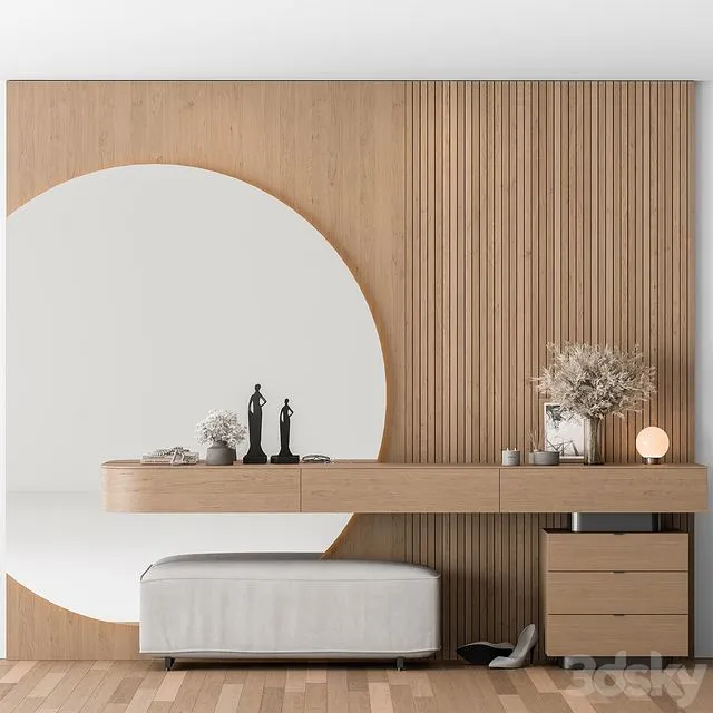 Hallway 72 – Entrance Wardrobe 3D Model Hallway 72 – Entrance Wardrobe 3D Model