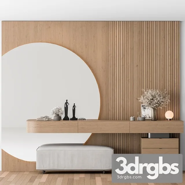 Hallway 72 Entrance Wardrobe 3D Model Download