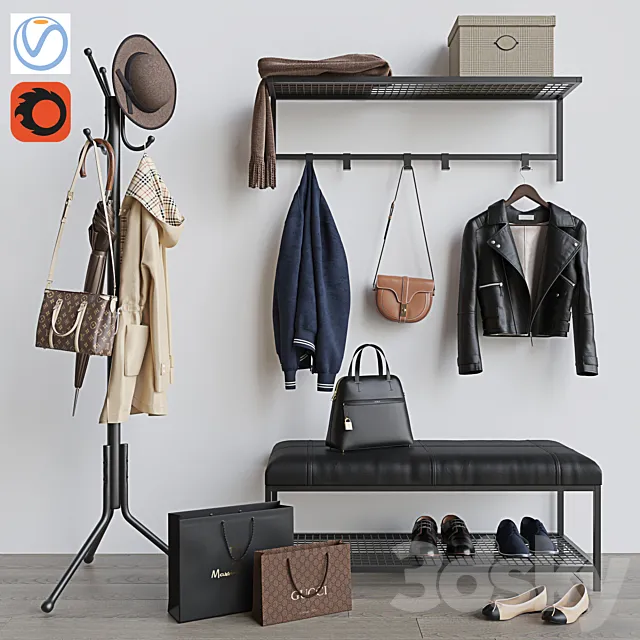 Hallway 8 3DModel Hallway 8 3DModel