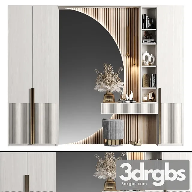 Hallway Composition 123 1 3D Model Download