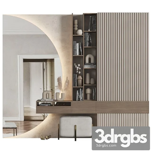 Hallway Composition 187 5 3D Model Download