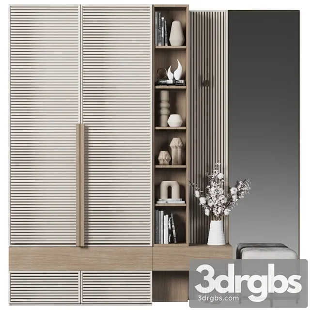 Hallway Composition 192 3D Model Download