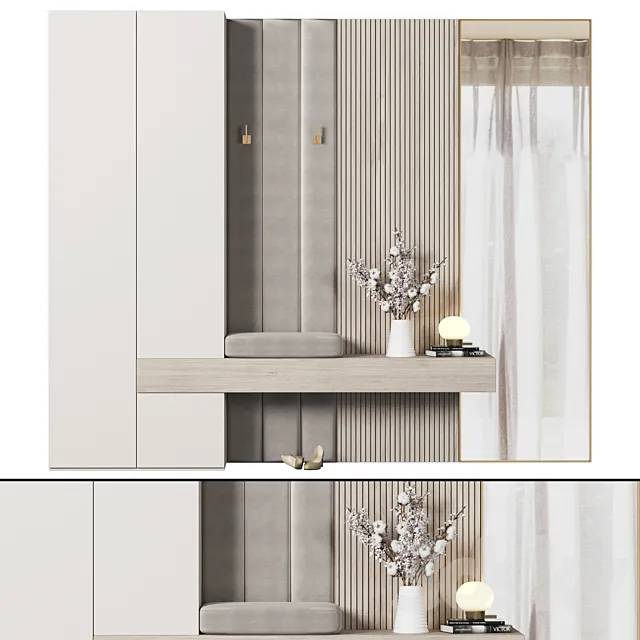 Hallway Composition 218 3D Model Hallway Composition 218 3D Model