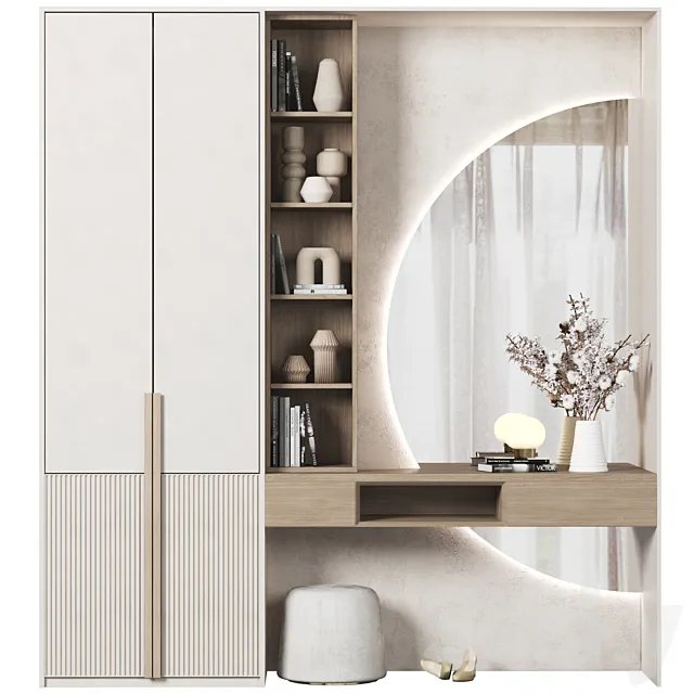 Hallway Composition 224 3D Model Hallway Composition 224 3D Model