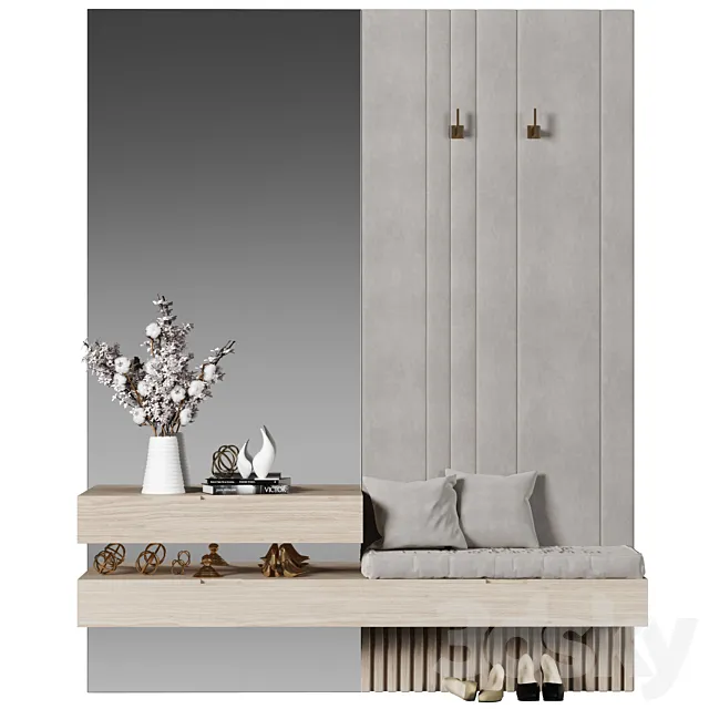 Hallway Composition 229 3D Model Hallway Composition 229 3D Model