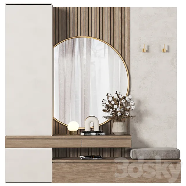 Hallway Composition 238 3D Model Hallway Composition 238 3D Model