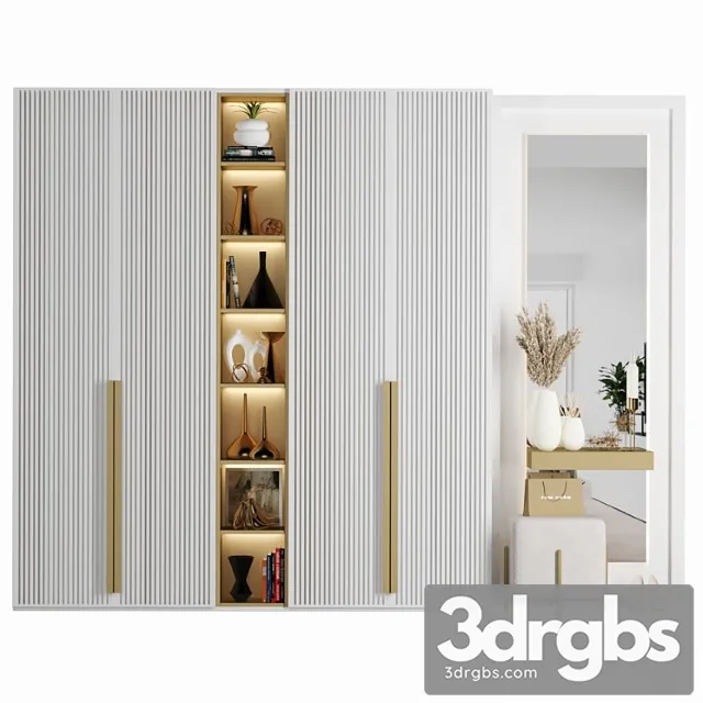 Hallway Composition 24 3D Model Download