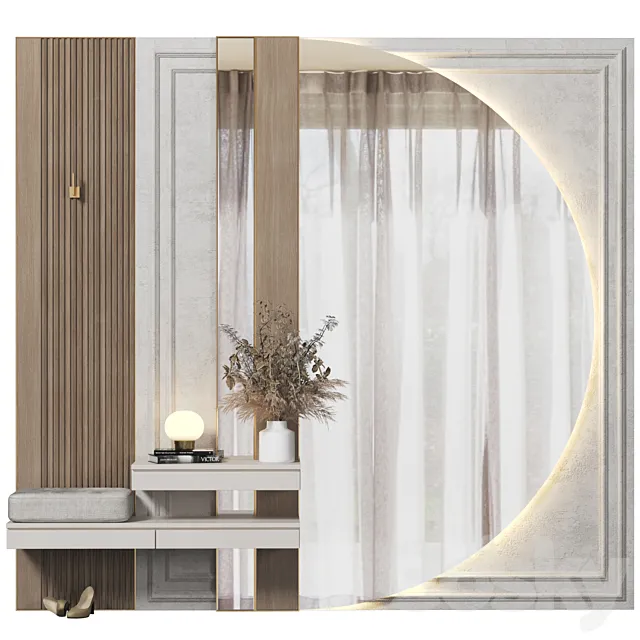 Hallway Composition 270 3D Model Hallway Composition 270 3D Model