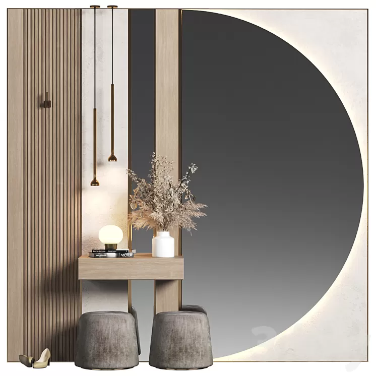 hallway composition 3D Model Free Download