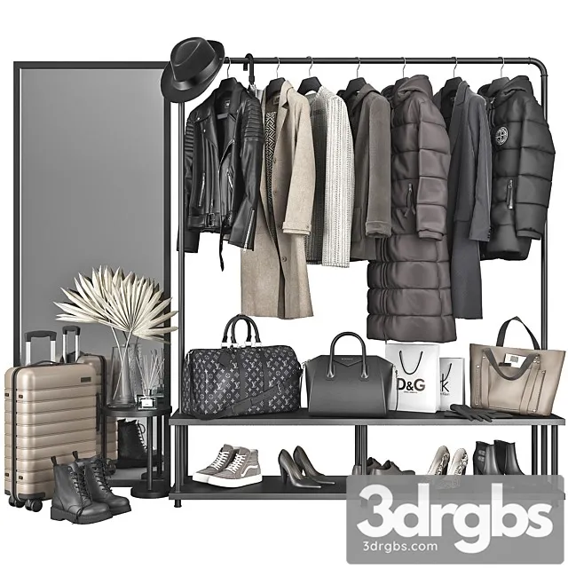 Hallway Decorative Set 1 3D Model Download Hallway Decorative Set 1 3D Model Download