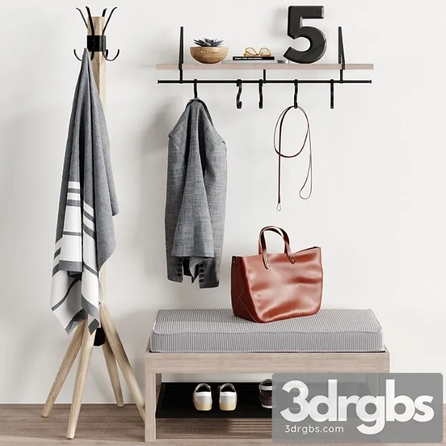 Hallway, floor hanger shelf, bench pottery barn bag Hallway, floor hanger shelf, bench pottery barn bag