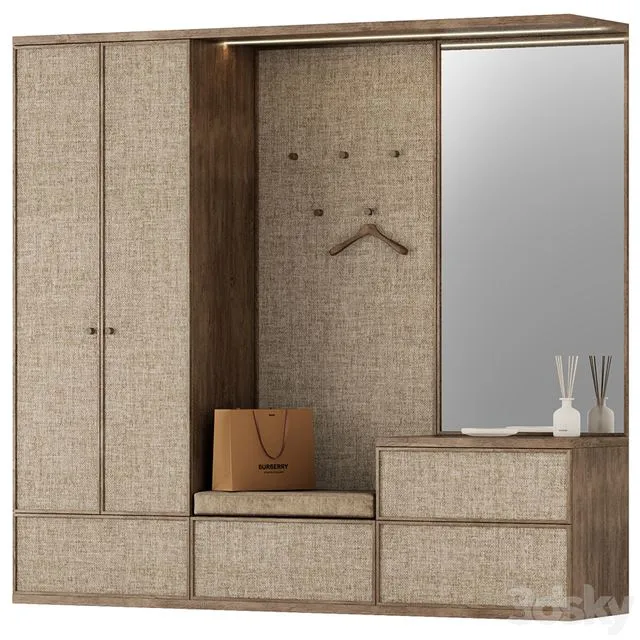 HALLWAY Furniture 3D Model