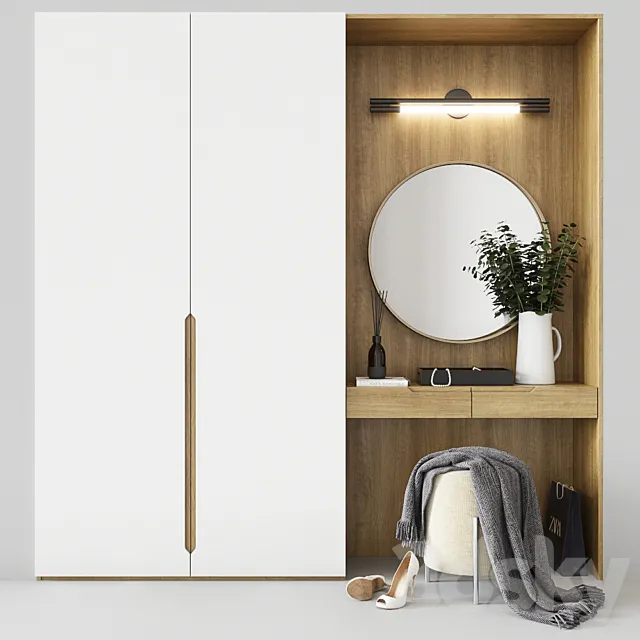 Hallway Furniture 3DModel Hallway Furniture 3DModel