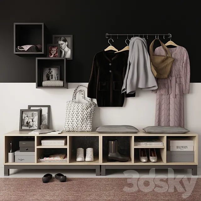 Hallway I Hallway 3DModel