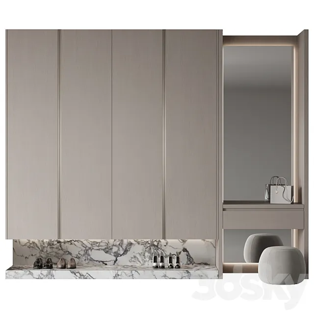 Hallway No. 7 3D Model Hallway No. 7 3D Model