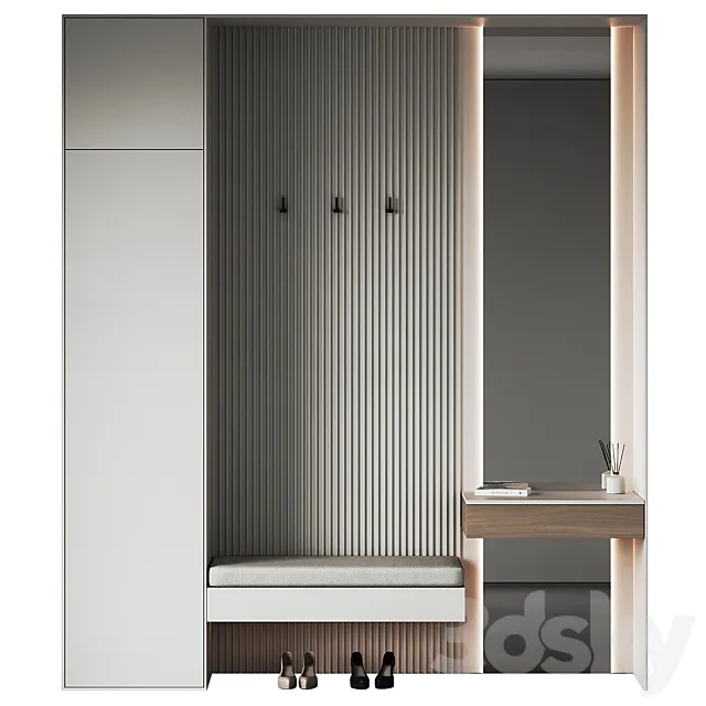 Hallway set 21 3D Model