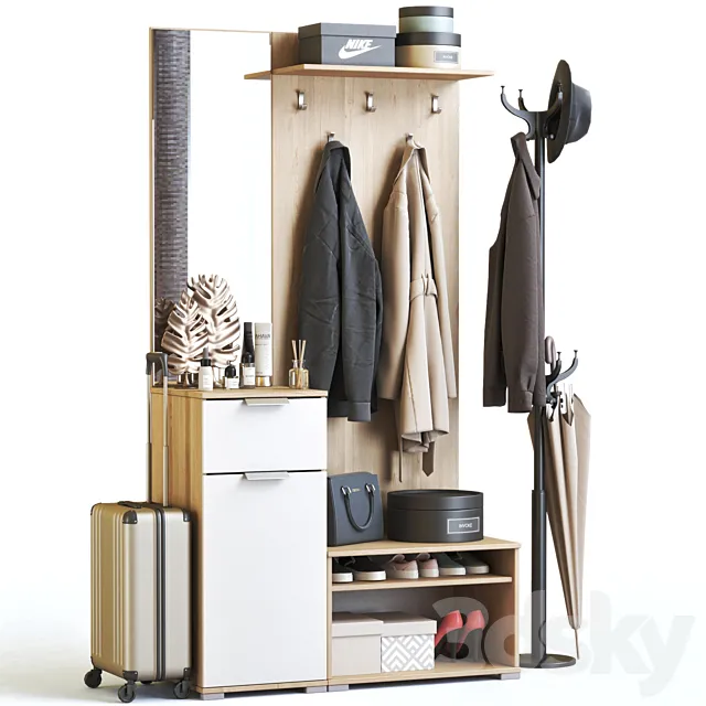 Hallway Stella 3D Model Hallway Stella 3D Model