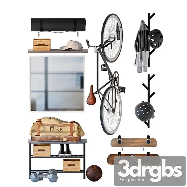 Hallway with filling 1 Hallway with filling 1