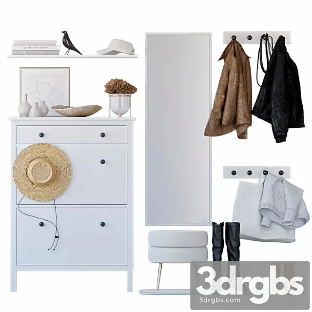 Hallway with filling 98 Hallway with filling 98