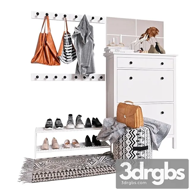 Hallway with filling Hallway with filling