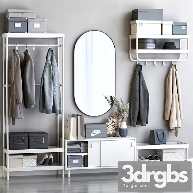 Hallway_1 2 3D Model Download