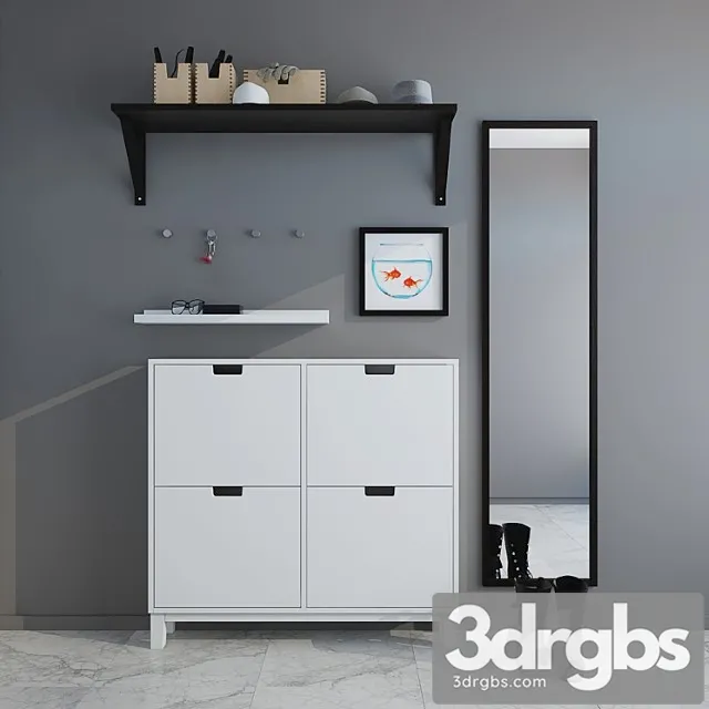 Hallway_1_2 2 3D Model Download