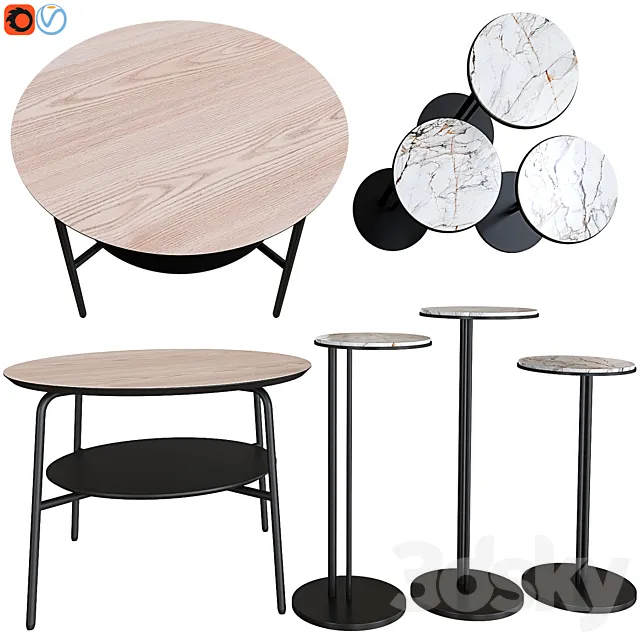 Halmar GENUA LAW3. Cattelan italia sting 3D Model Halmar GENUA LAW3. Cattelan italia sting 3D Model