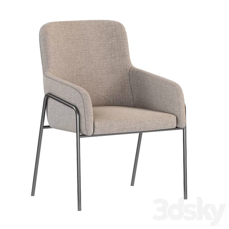 Halmar K-327 chair 3D Model Free Download Halmar K-327 chair 3D Model Free Download
