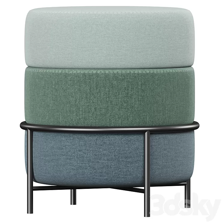 Halmar PICOLO Puff 3D Model Halmar PICOLO Puff 3D Model
