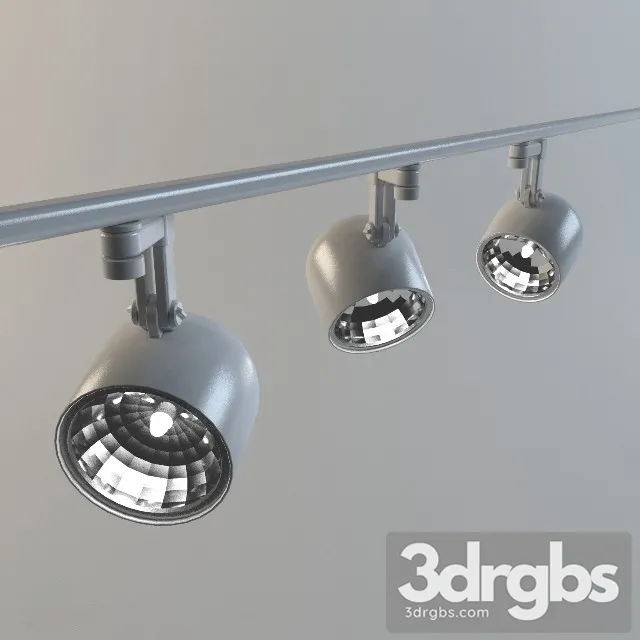 Halogen Spotlight Flex 3D Model Download