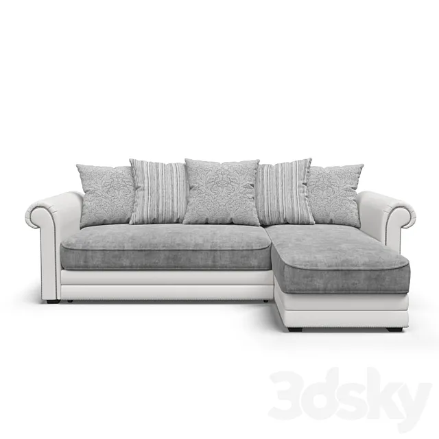 Hamburg corner sofa 3DModel Hamburg corner sofa 3DModel