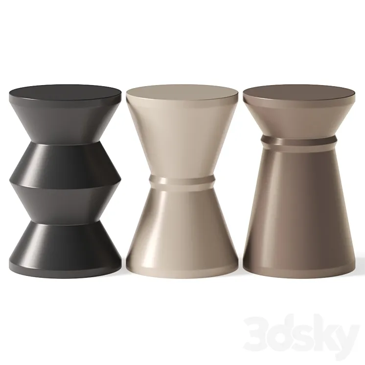 Hamilton Conte Stool 3 Brothers Side Table 3D Model Free Download Hamilton Conte Stool 3 Brothers Side Table 3D Model Free Download
