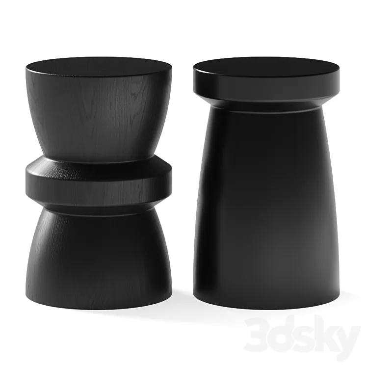 Hamilton Conte Stool Dot Lucinda Side Table 3D Model Free Download Hamilton Conte Stool Dot Lucinda Side Table 3D Model Free Download