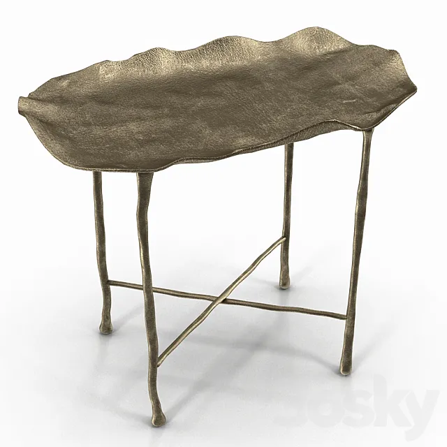 Hamilton Conte Table Eva 3D Model