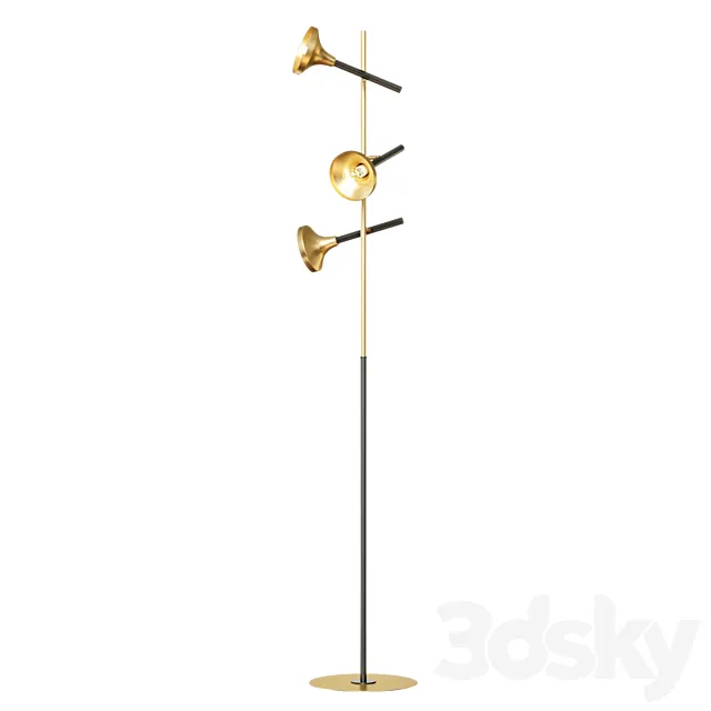 Hamilton Conte Tilda 2667 Floor Lamp 3DModel