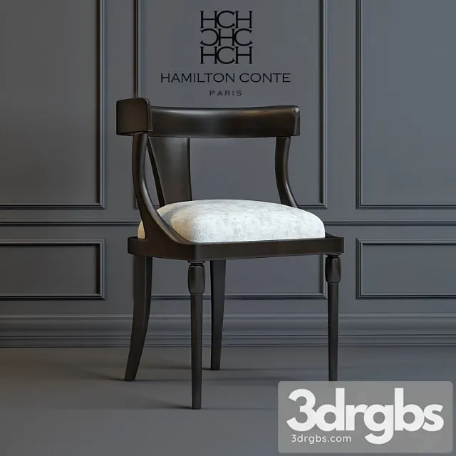 Hamilton Paris Josephine Chair 3D Model Download