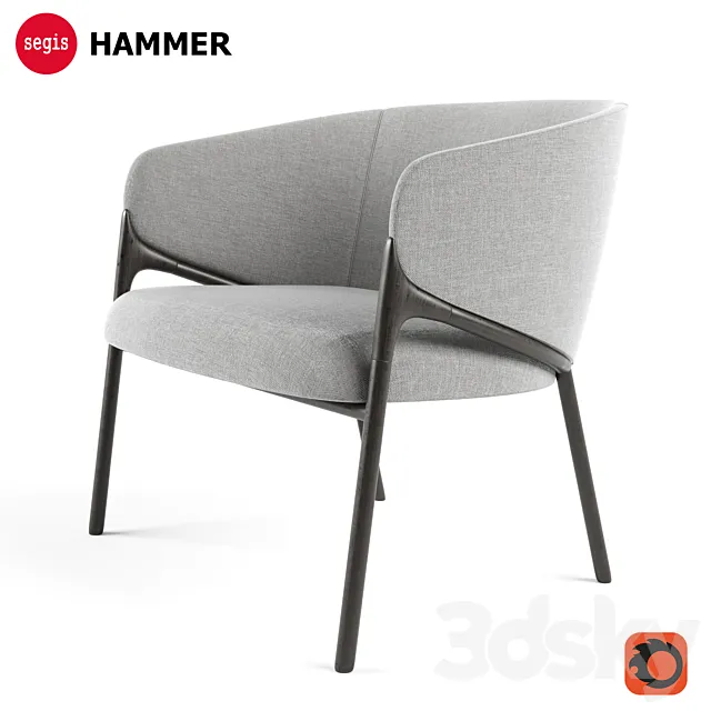 HAMMER | Armchair 3DModel