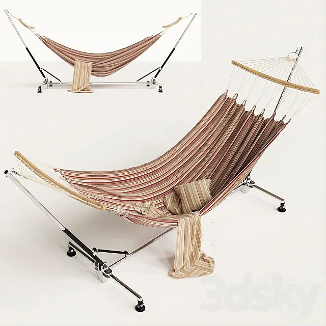 Hammock 3D Model Hammock 3D Model