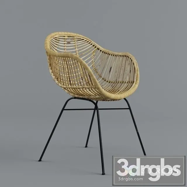 Hammock Chair 02 3D Model Download