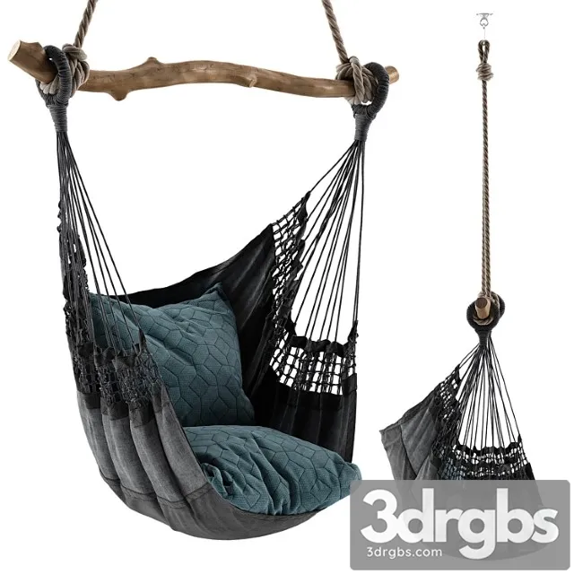 Hammock chair 2 3D Model Download