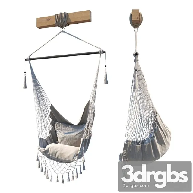 Hammock chair 3D Model Download